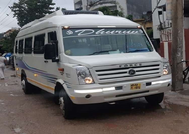 faridabad tempo traveller 26 seater price